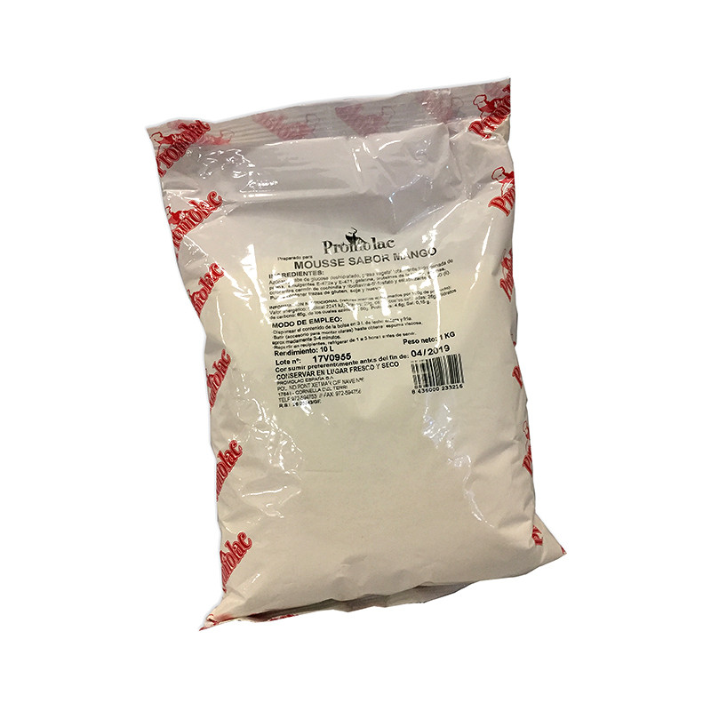 MOUSSE DE MANGO DESH. BOLSA 10/1Kg